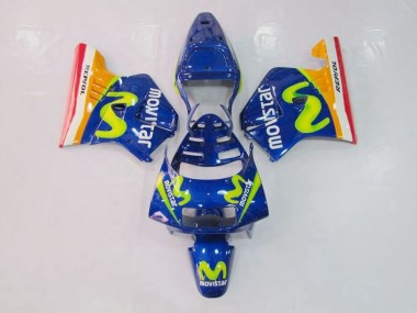 Carenagem Moto Honda NSR 250 MC28 P4 1994-1996 - Azul Verde