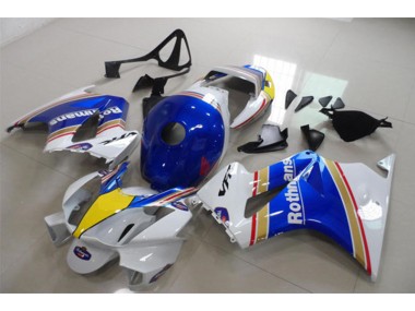 Carenagem Moto Honda VFR 800 2002-2013 - Azul Branco Rothmans