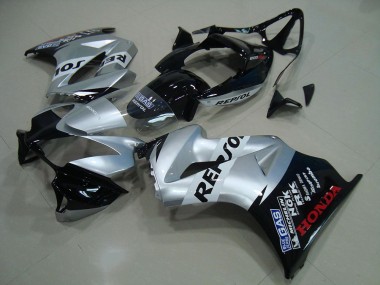 Carenagem Moto Honda VFR 800 2002-2013 - Prata Repsol