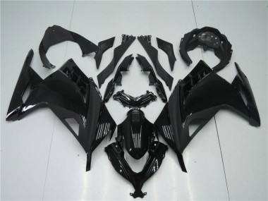 Carenagem Moto Kawasaki EX300 2013-2016 - Brilhante Preto Fosco