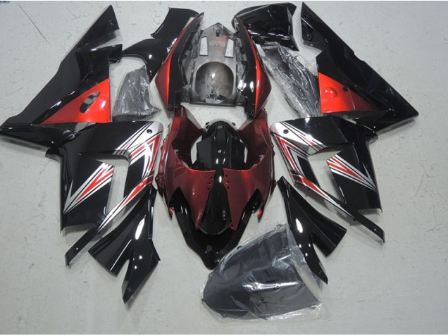 Carenagem Moto Kawasaki ZX10R 2003-2005 - Preto Vermelho Carenagem Moto Kawasaki ZX10R 2003-2005 - Preto Vermelho