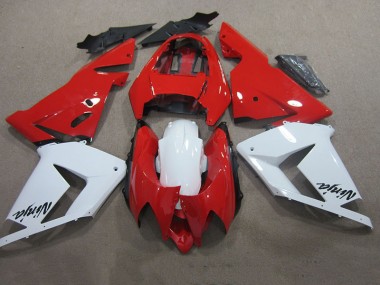 Carenagem Moto Kawasaki ZX10R 2003-2005 - Vermelho Branco Ninja