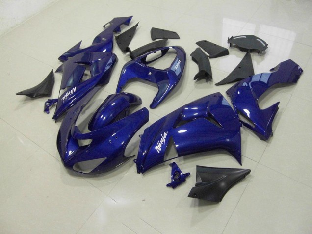 Carenagem Moto Kawasaki ZX10R 2006-2007 - Azul Escuro Carenagem Moto Kawasaki ZX10R 2006-2007 - Azul Escuro