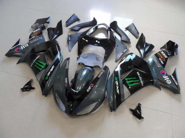 Carenagem Moto Kawasaki ZX10R 2006-2007 - Cinzento Monster Carenagem Moto Kawasaki ZX10R 2006-2007 - Cinzento Monster
