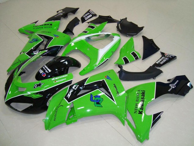 Carenagem Moto Kawasaki ZX10R 2006-2007 - Verde