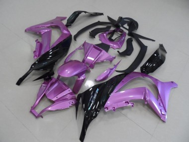 Carenagem Moto Kawasaki ZX10R 2011-2015 - Rosa & Preto