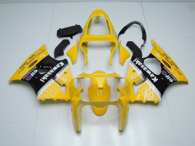 Carenagem Moto Kawasaki ZX6R 2003-2004 - Amarelo Arrow Carenagem Moto Kawasaki ZX6R 2003-2004 - Amarelo Arrow