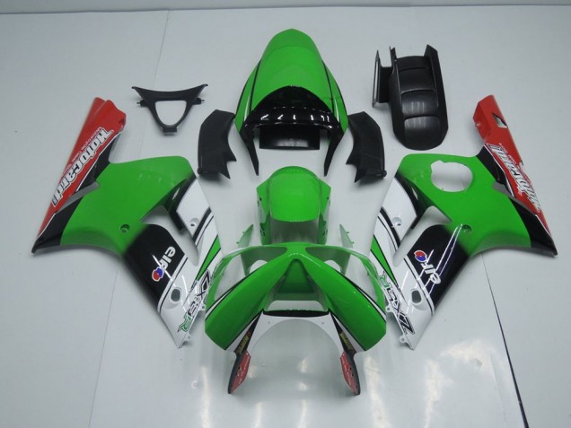 Carenagem Moto Kawasaki ZX6R 2003-2004 - Verde Motocard
