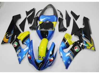 Carenagem Moto Kawasaki ZX6R 2005-2006 - Tubarão