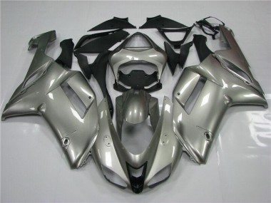 Carenagem Moto Kawasaki ZX6R 2007-2008 - Cinzento