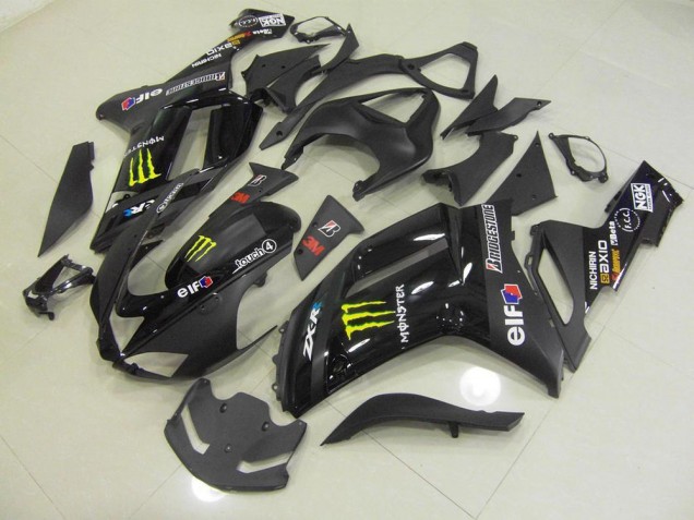 Carenagem Moto Kawasaki ZX6R 2007-2008 - Preto Monster Carenagem Moto Kawasaki ZX6R 2007-2008 - Preto Monster