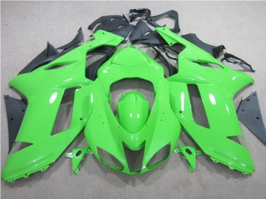 Carenagem Moto Kawasaki ZX6R 2007-2008 - Verde