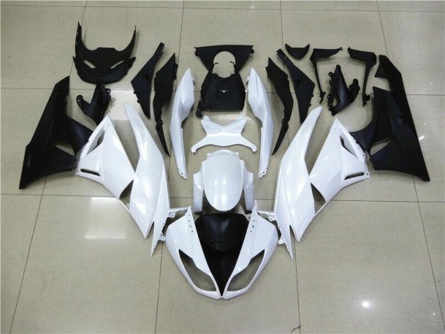 Carenagem Moto Kawasaki ZX6R 2009-2012 - Branco