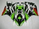 Carenagem Moto Kawasaki ZX6R 2009-2012 - Preto Verde Vermelho