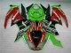 Carenagem Moto Kawasaki ZX6R 2009-2012 - Preto Vermelho Verde Motocard Carenagem Moto Kawasaki ZX6R 2009-2012 - Preto Vermelho Verde Motocard