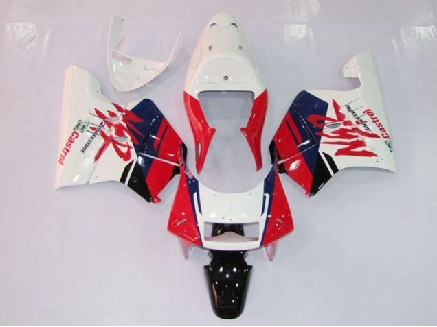 Carenagem Moto Kawasaki ZX9R 2000-2001 - Vermelho Branco Carenagem Moto Kawasaki ZX9R 2000-2001 - Vermelho Branco