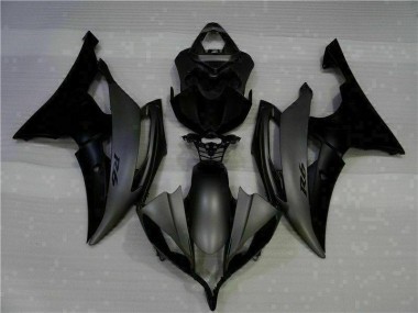 Carenagem Moto & Plástico Moto Yamaha R6 2008-2016 - Preto Fosco