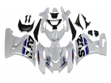 Carenagem Moto Suzuki GSXR 1000 2017-2023 - Branco Azul