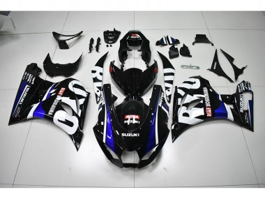Carenagem Moto Suzuki GSXR 1000 2017-2023 - Preto Branco Motul