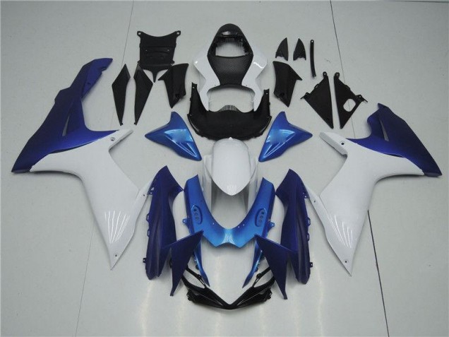 Carenagem Moto Suzuki GSXR 1000 K1 2000-2002 - Branco Azul Carenagem Moto Suzuki GSXR 1000 K1 2000-2002 - Branco Azul