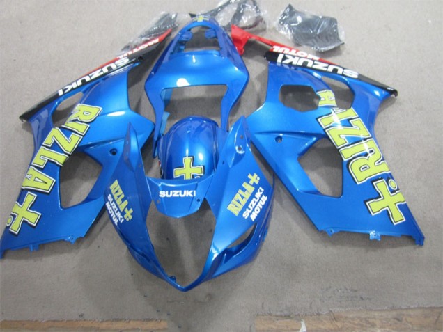 Carenagem Moto Suzuki GSXR 1000 K3 2003-2004 - Azul Amarelo Rizla Carenagem Moto Suzuki GSXR 1000 K3 2003-2004 - Azul Amarelo Rizla