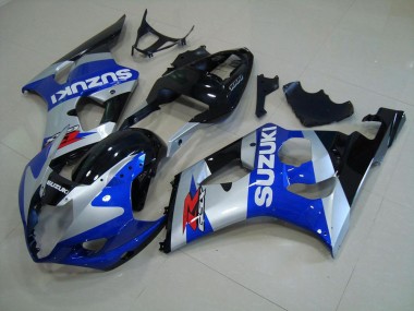 Carenagem Moto Suzuki GSXR 1000 K3 2003-2004 - Azul Prata