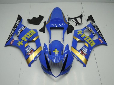 Carenagem Moto Suzuki GSXR 1000 K3 2003-2004 - Azul Rizla