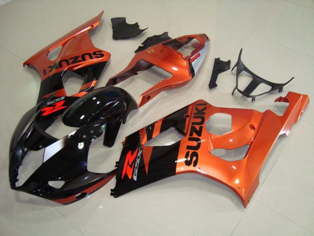 Carenagem Moto Suzuki GSXR 1000 K3 2003-2004 - Laranja & Preto Carenagem Moto Suzuki GSXR 1000 K3 2003-2004 - Laranja & Preto