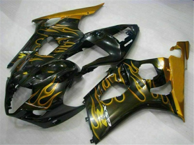 Carenagem Moto Suzuki GSXR 1000 K3 2003-2004 - Ouro Preto Carenagem Moto Suzuki GSXR 1000 K3 2003-2004 - Ouro Preto