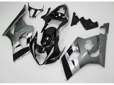 Carenagem Moto Suzuki GSXR 1000 K3 2003-2004 - Preto Cinzento