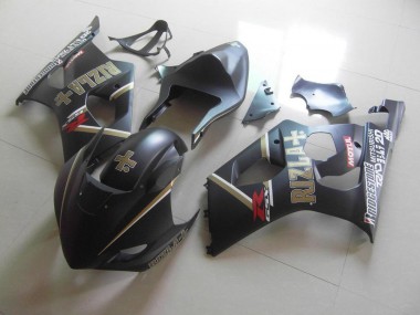 Carenagem Moto Suzuki GSXR 1000 K3 2003-2004 - Preto Fosco Rizla Corrida