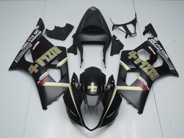 Carenagem Moto Suzuki GSXR 1000 K3 2003-2004 - Preto Fosco Rizla Carenagem Moto Suzuki GSXR 1000 K3 2003-2004 - Preto Fosco Rizla