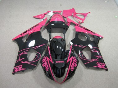 Carenagem Moto Suzuki GSXR 1000 K3 2003-2004 - Rosa Preto