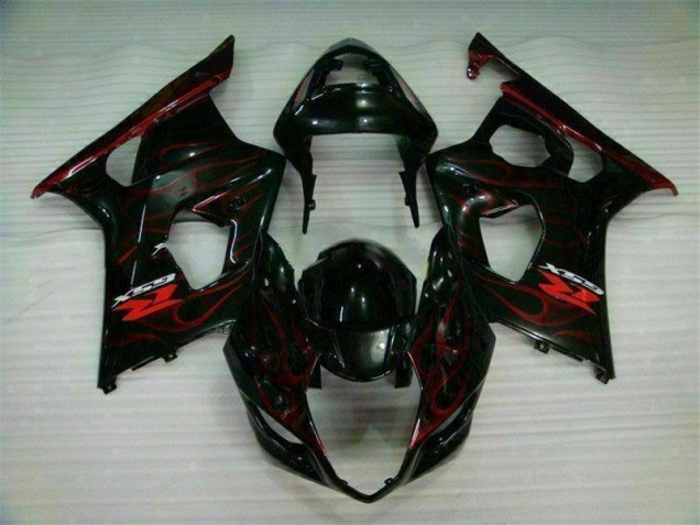 Carenagem Moto Suzuki GSXR 1000 K3 2003-2004 - Vermelho Chama Carenagem Moto Suzuki GSXR 1000 K3 2003-2004 - Vermelho Chama