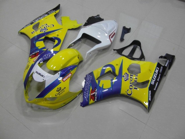 Carenagem Moto Suzuki GSXR 1000 K5 2005-2006 - Amarelo Corona