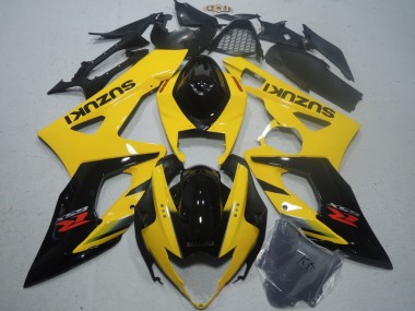 Carenagem Moto Suzuki GSXR 1000 K5 2005-2006 - Amarelo Preto