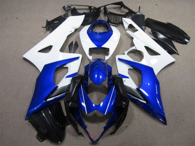Carenagem Moto Suzuki GSXR 1000 K5 2005-2006 - Azul Branco Carenagem Moto Suzuki GSXR 1000 K5 2005-2006 - Azul Branco