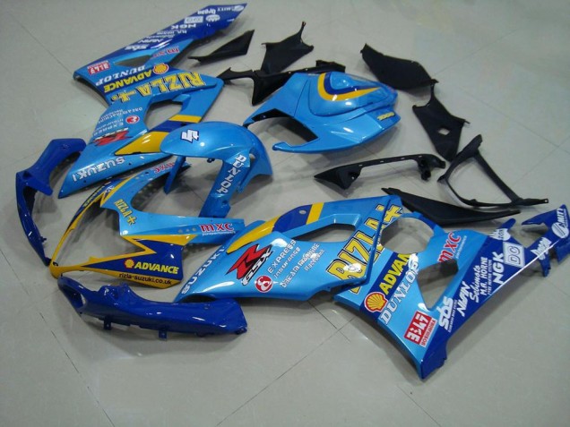 Carenagem Moto Suzuki GSXR 1000 K5 2005-2006 - Azul Rizla Carenagem Moto Suzuki GSXR 1000 K5 2005-2006 - Azul Rizla
