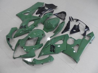 Carenagem Moto Suzuki GSXR 1000 K5 2005-2006 - Brilhante Exército Verde