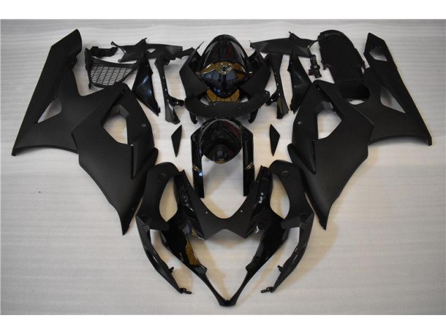 Carenagem Moto Suzuki GSXR 1000 K5 2005-2006 - Brilhante Preto Fosco Carenagem Moto Suzuki GSXR 1000 K5 2005-2006 - Brilhante Preto Fosco