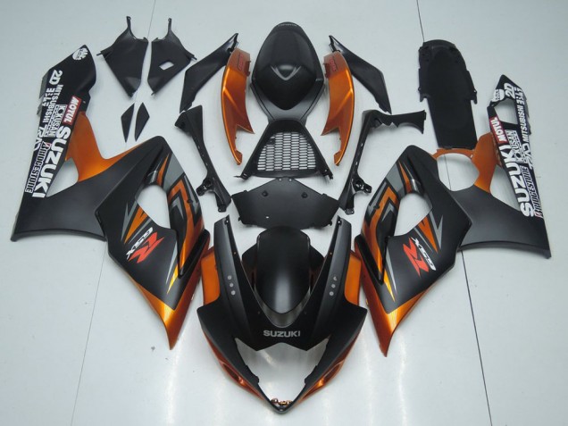 Carenagem Moto Suzuki GSXR 1000 K5 2005-2006 - Castanho & Preto Fosco Carenagem Moto Suzuki GSXR 1000 K5 2005-2006 - Castanho & Preto Fosco