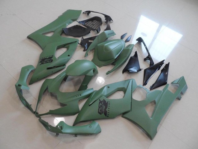 Carenagem Moto Suzuki GSXR 1000 K5 2005-2006 - Fosco Exército Verde