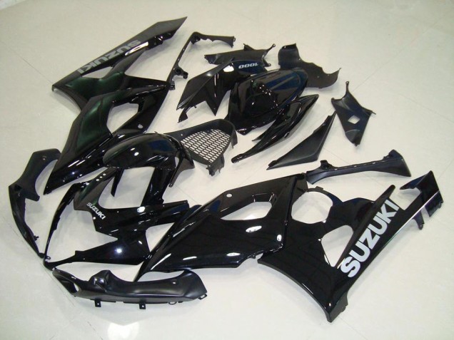 Carenagem Moto Suzuki GSXR 1000 K5 2005-2006 - Preto Prata Decalques Carenagem Moto Suzuki GSXR 1000 K5 2005-2006 - Preto Prata Decalques