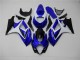 Carenagem Moto Suzuki GSXR 1000 K7 2007-2008 - Azul Branco Preto Carenagem Moto Suzuki GSXR 1000 K7 2007-2008 - Azul Branco Preto