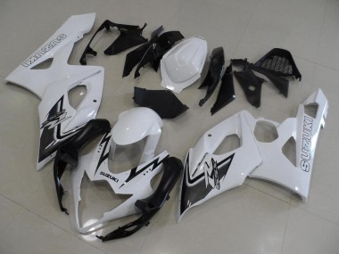 Carenagem Moto Suzuki GSXR 1000 K7 2007-2008 - Branco & Preto