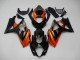 Carenagem Moto Suzuki GSXR 1000 K7 2007-2008 - Laranja Preto Carenagem Moto Suzuki GSXR 1000 K7 2007-2008 - Laranja Preto