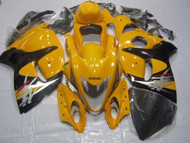 Carenagem Moto Suzuki GSXR 1300 Hayabusa 2008-2019 - Amarelo Preto