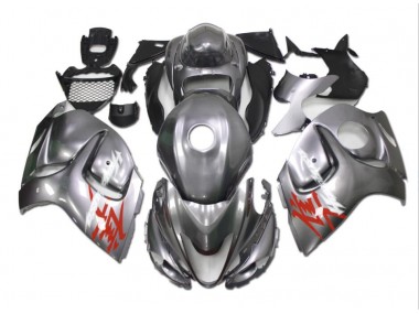 Carenagem Moto Suzuki GSXR 1300 Hayabusa 2008-2019 - Prata