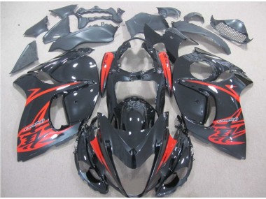Carenagem Moto Suzuki GSXR 1300 Hayabusa 2008-2019 - Preto Vermelho