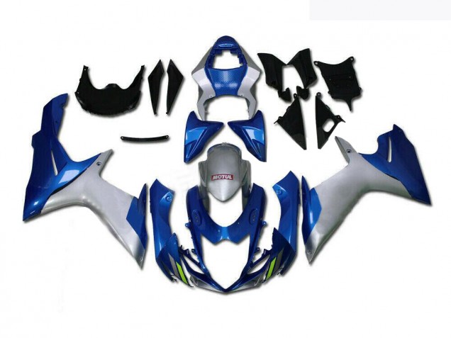 Carenagem Moto Suzuki GSXR 600 / 750 K11 2011-2021 - Azul Prata Carenagem Moto Suzuki GSXR 600 / 750 K11 2011-2021 - Azul Prata
